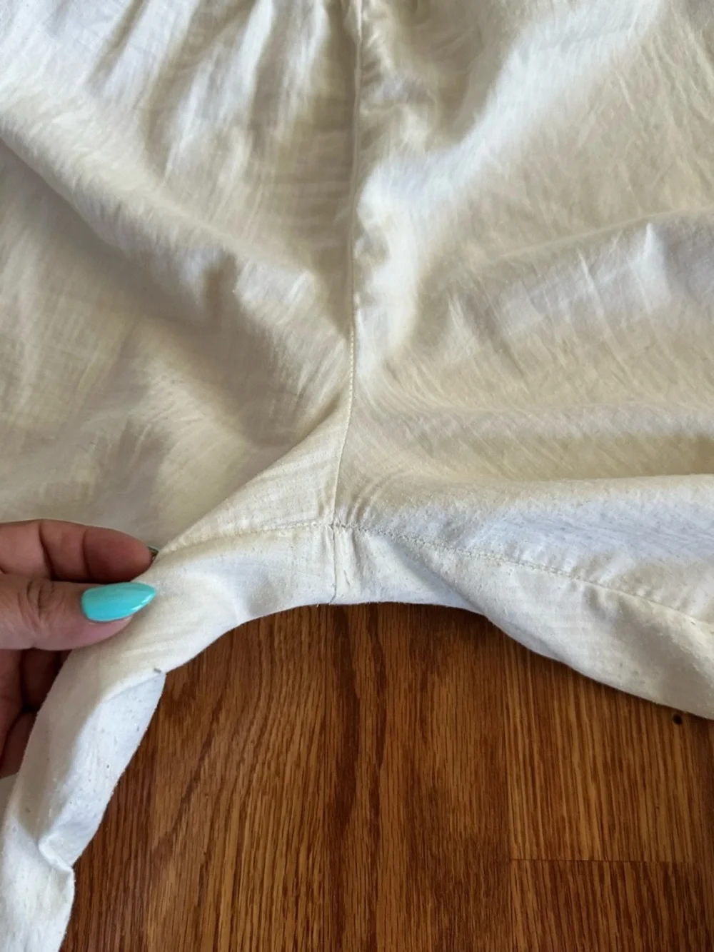 Bloomers Ruffle-Hem Drawstring — cream - Picture 10 of 10